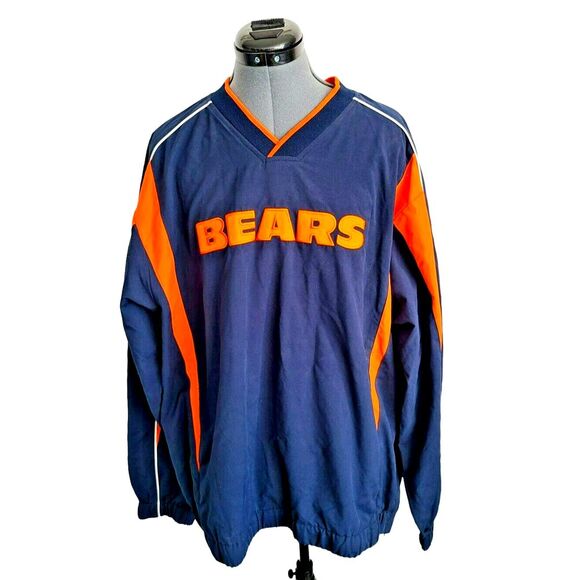 Chicago Bears NFL Team Apparel Long Sleeve Shirt Size L‎ - Picture 1 of 4